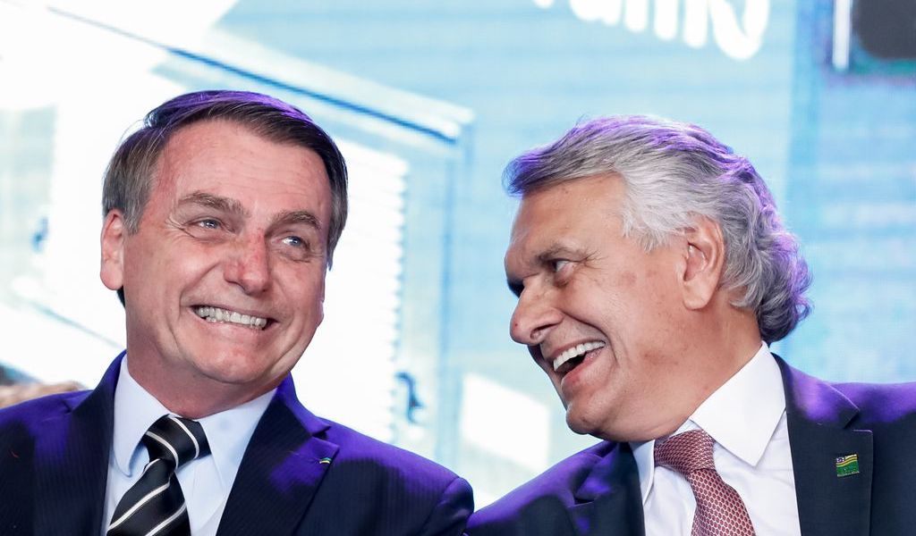 Caiado recebe ligação de Bolsonaro às vésperas de lançar pré-candidatura