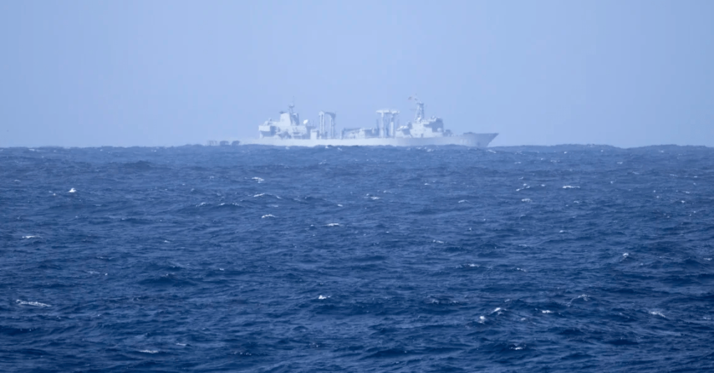 Navios de guerra da China estão alarmando os aliados dos EUA