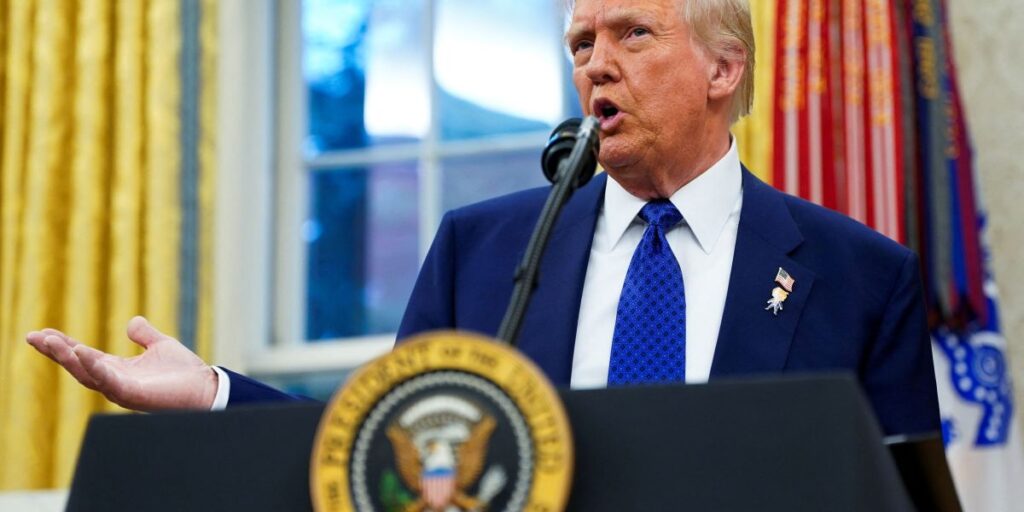 Discurso de Trump ao Congresso terá resumo de seus 43 dias de governo