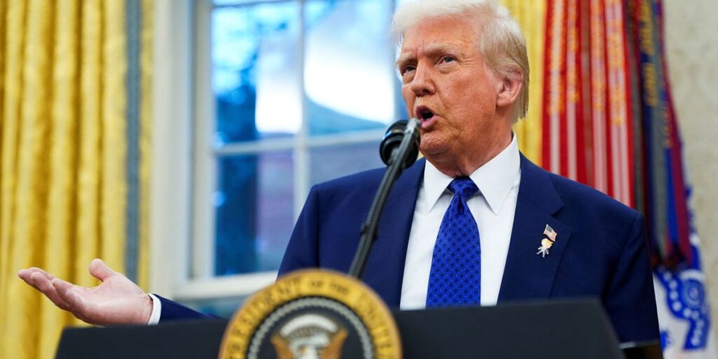 Trump diz que tarifas recíprocas atingirão todos os países