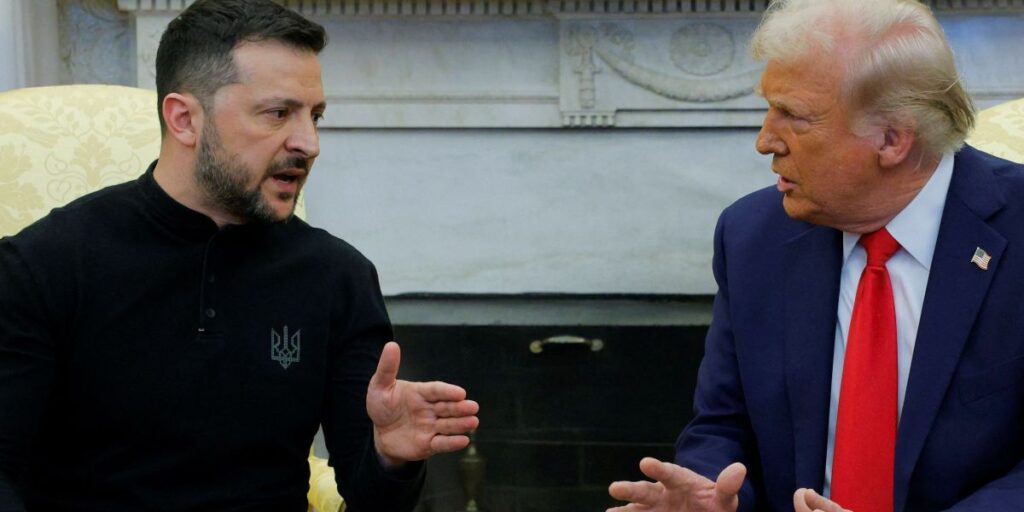 Após suspender ajuda, autoridades dos EUA buscam reconhecimento de Zelensky