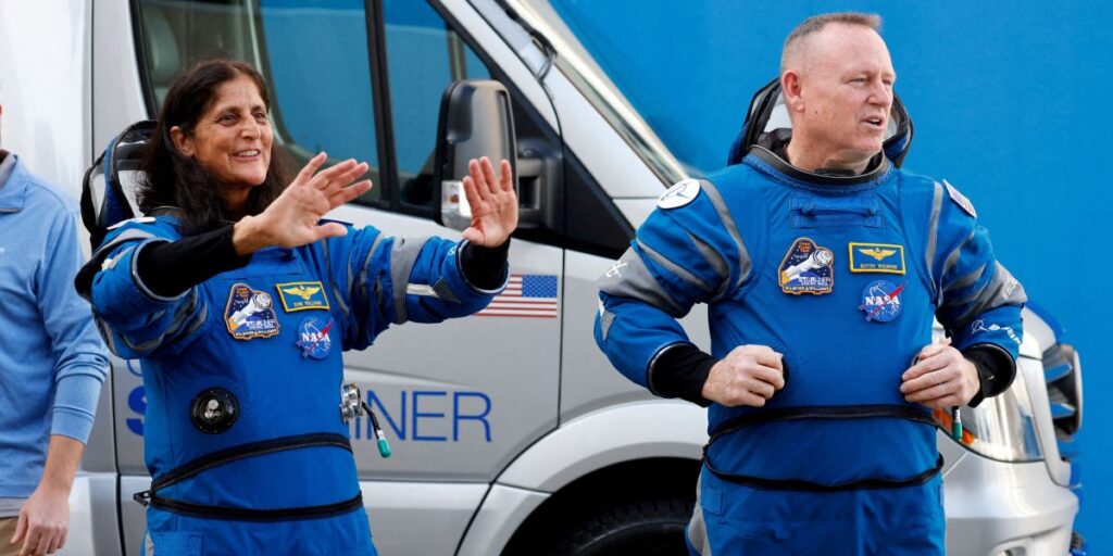 Como corpo dos astronautas se acostuma novamente com gravidade?