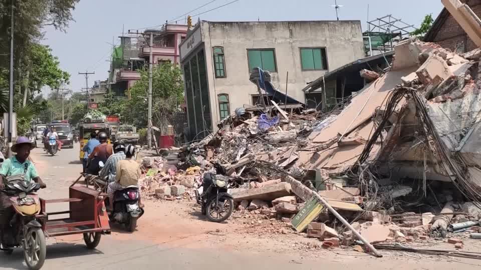 Sobrevivente do terremoto em Mianmar pede que autoridades ajudem mais