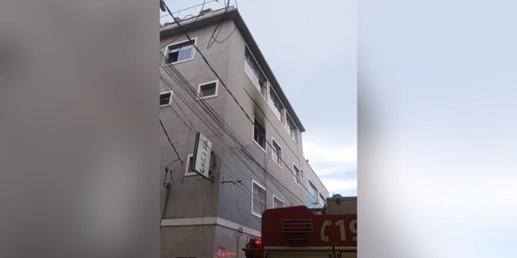 Incêndio atinge policlínica em Vila Velha, no Espírito Santo