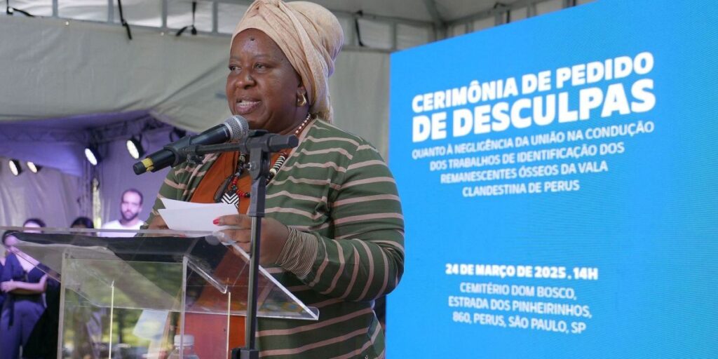 Em fala contra anistia, Macaé pede desculpas às vítimas da vala de Perus