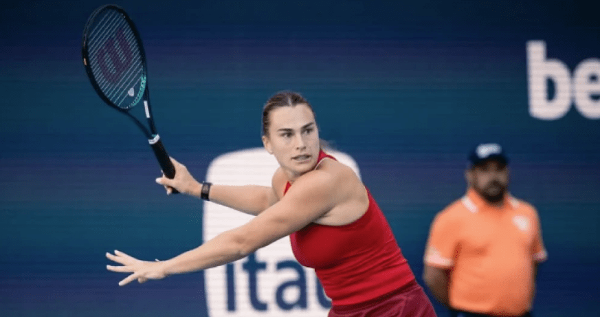 Tênis: Sabalenka avança às oitavas em Miami e se declara ao Brasil