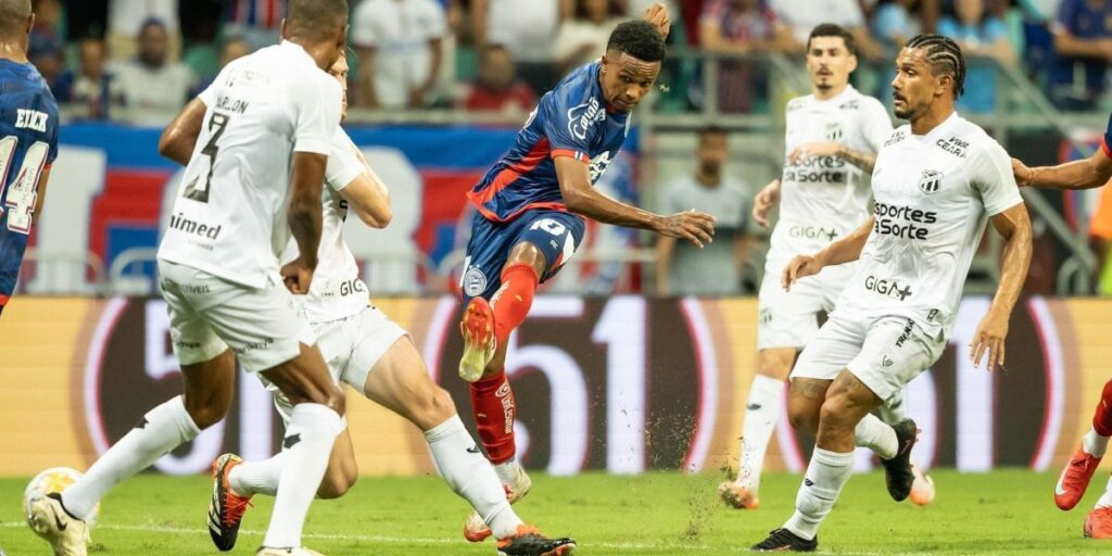 Bahia segura reação do Ceará e se classifica na Copa do Nordeste
