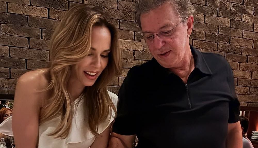 Ana Furtado mostra comemoração dos 25 anos de casamento com Boninho