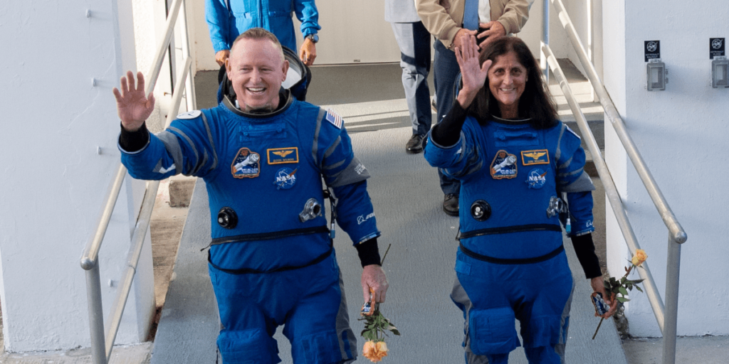Nasa mostra mapa de pouso da missão Crew-9, com astronautas da Starliner