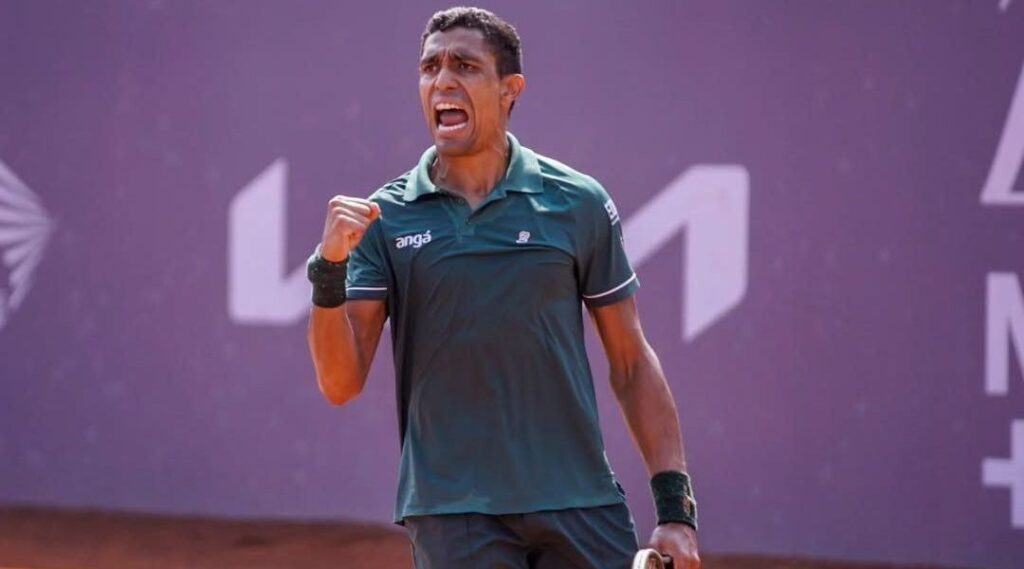Thiago Monteiro vai à final em Santiago e volta ao Top 100 do ATP
