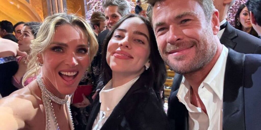 Chris Hemsworth diz que se arrependeu de selfie com Billie Eilish