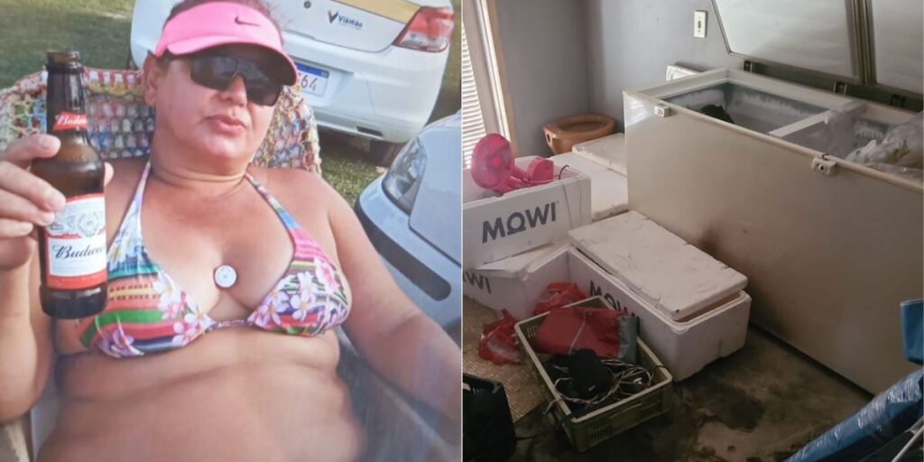 Corpo encontrado em freezer: Justiça decreta prisão de mulher da vítima