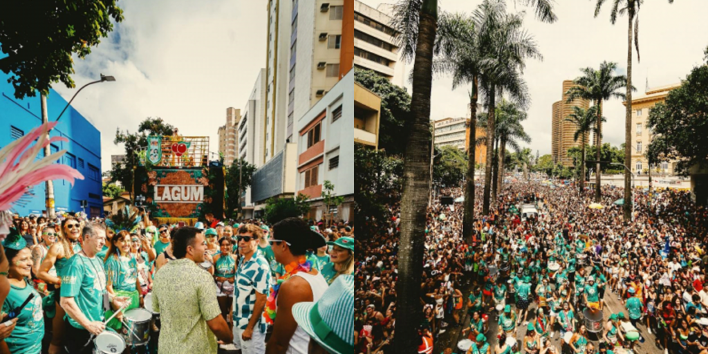 Beijaço coletivo de 40 mil pessoas: bloco de BH tenta recorde mundial