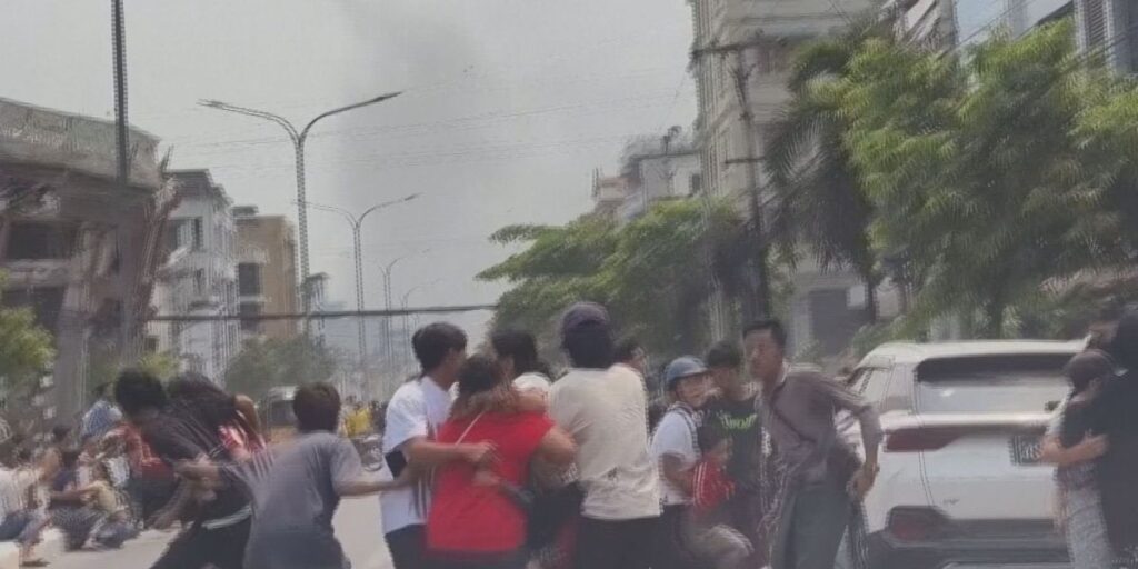 Myanmar enfrenta crise humanitária após terremoto, diz Cruz Vermelha