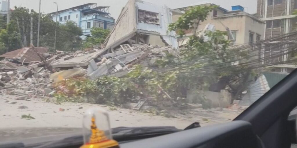 Sobe para 1.700 o número de mortos em Mianmar após terremoto