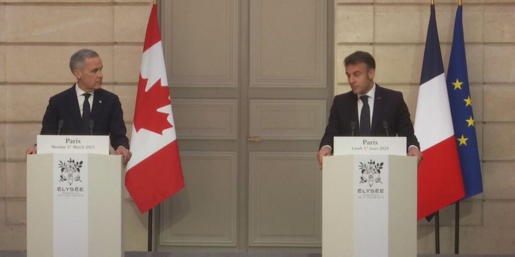 Premiê canadense se reúne com "aliados confiáveis" na Europa