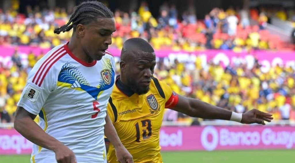 Valencia brilha, Equador vence Venezuela e passa Brasil nas Eliminatórias