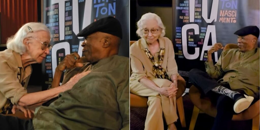 Fernanda Montenegro vai à pré-estreia de filme de Milton Nascimento