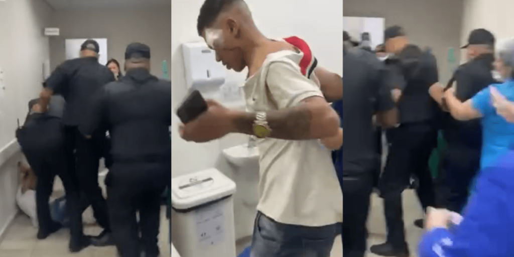 Vídeo: paciente é agredido por segurança de UPA em São Paulo
