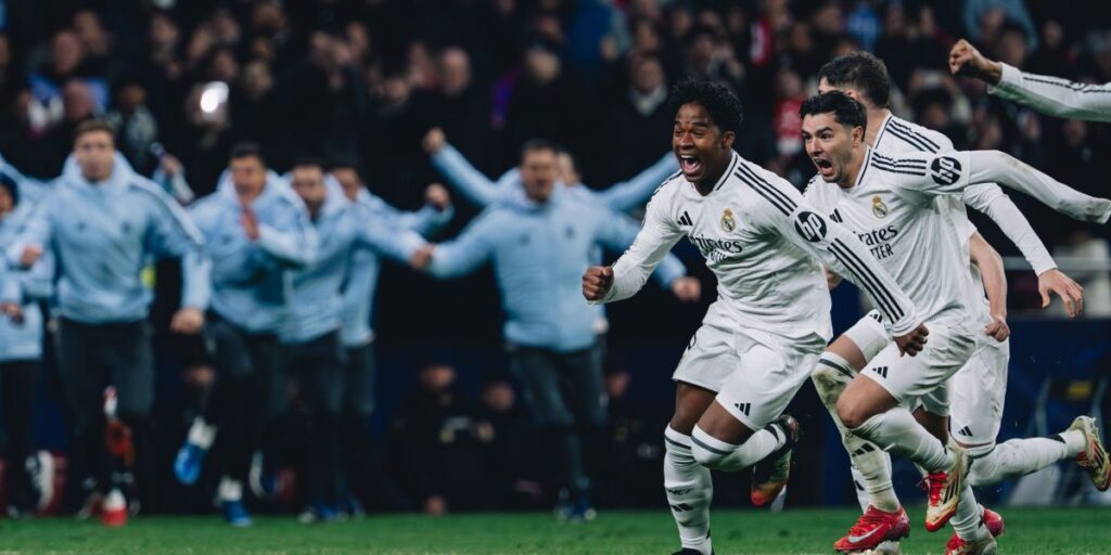 Endrick comemora classificação do Real e celebra estar no “maior do mundo”