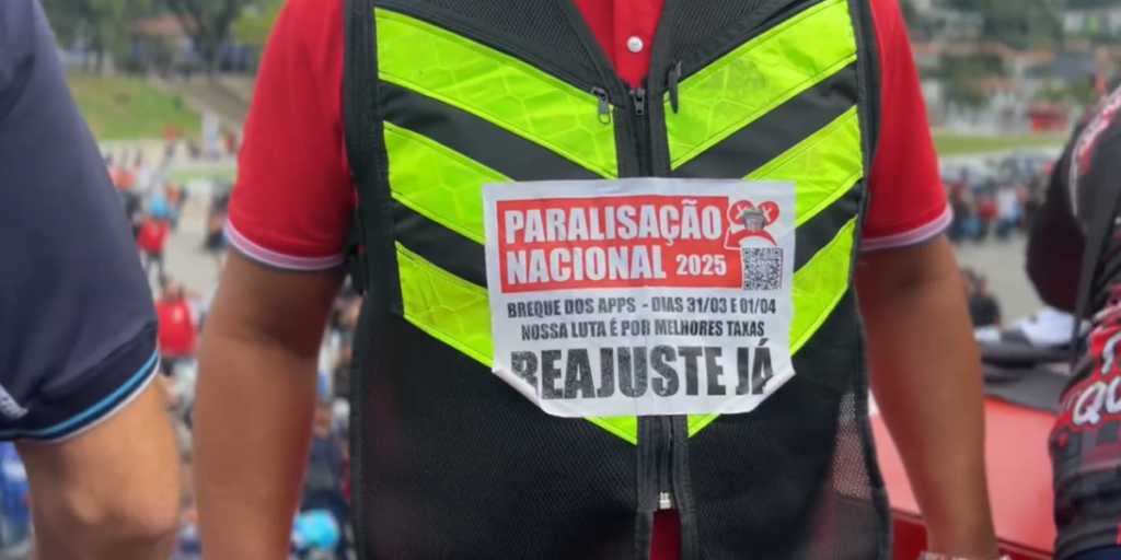 Manifestação de entregadores termina com cerca de 12 presos no RJ