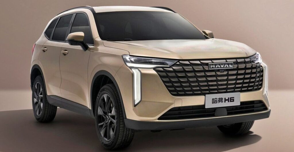 GWM registra novo Haval H6 no Brasil com visual atualizado