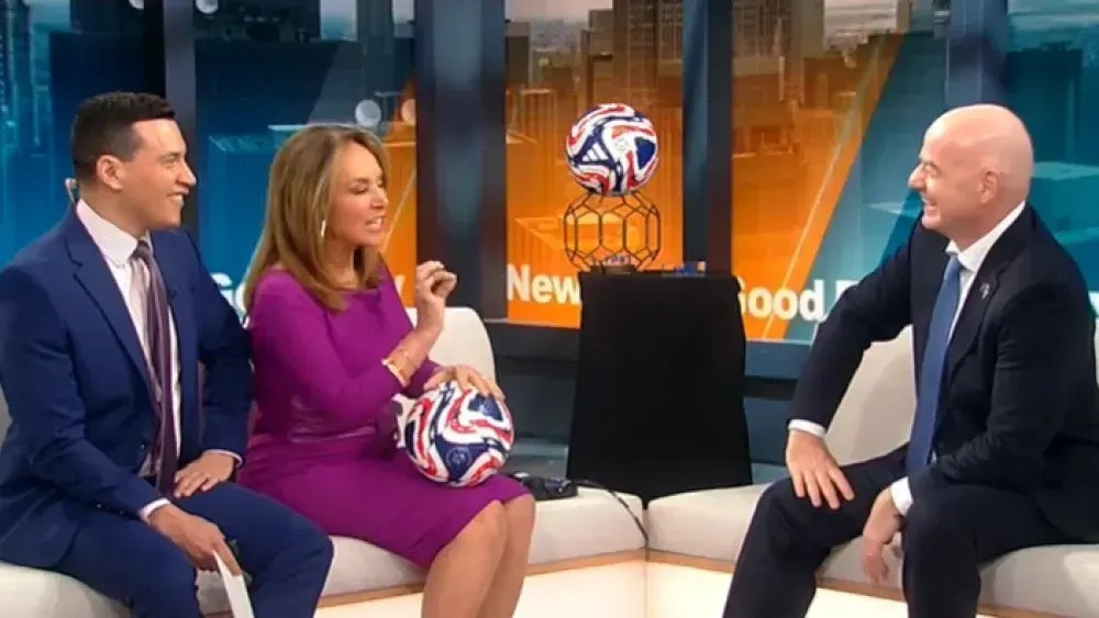 Apresentadora sugere Drake em show da Copa do Mundo, e presidente reage