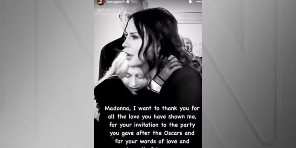 Karla Sofía Gascón agradece apoio de Madonna após polêmicas