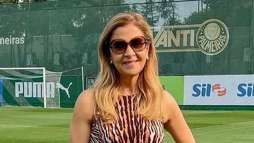 Leila brinca com Augusto Melo sobre tratamento ao Palmeiras na Arena; veja