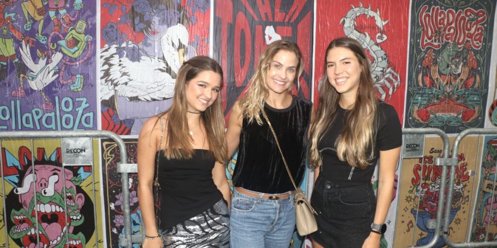 Longe da TV há mais de 10 anos, Luiza Valdetaro curte Lollapalooza