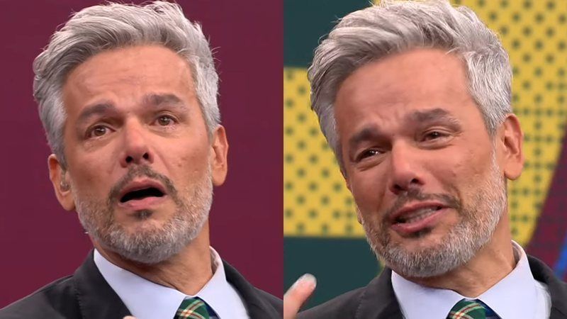 Otaviano Costa chora ao lembrar de aneurisma: “Quase morri”