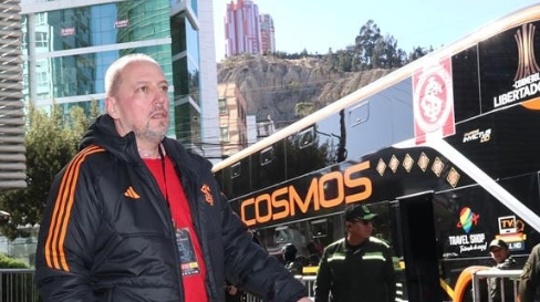 Presidente do Inter fala sobre uruguaios no Gaúcho: "Achei positivo"