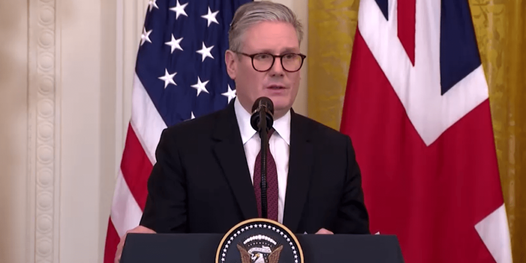 Premiê britânico diz que Europa precisa de garantia de segurança dos EUA