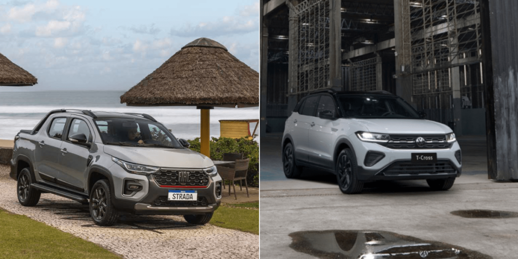 Strada segue líder e T-Cross alavanca emplacamentos em fevereiro de 2025