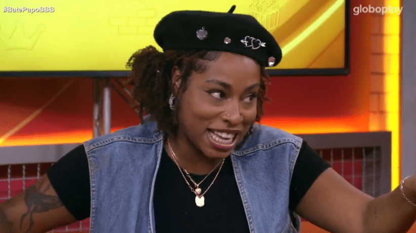 "Não me olha com essa cara, minha gata", dispara Thamiris no Bate-Papo BBB