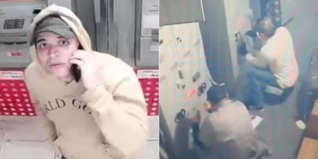 Vídeo: registros mostram atuação do maior ladrão de bancos no Brasil