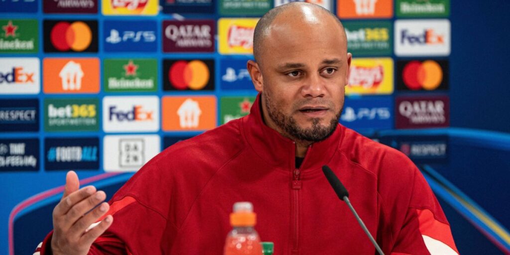 Bayern quer ditar ritmo contra Leverkusen na Champions League, diz Kompany