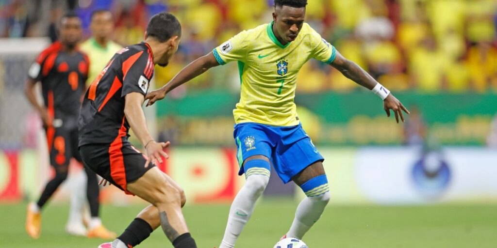 Relembre os gols de Vini Jr. pela Seleção Brasileira