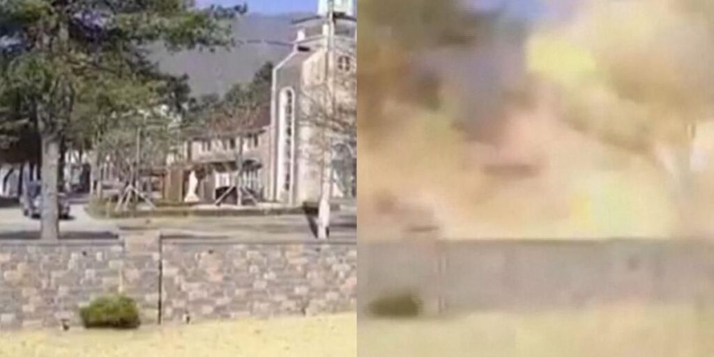 Vídeo mostra explosão de bombas lançadas acidentalmente na Coreia do Sul