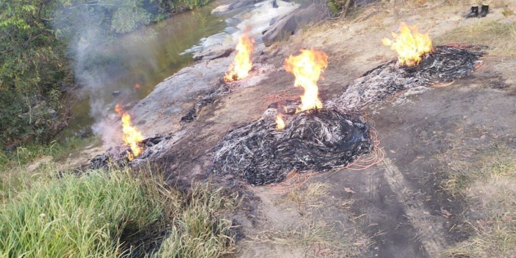 Polícia recupera 600 quilos de cobre furtados em Minas Gerais