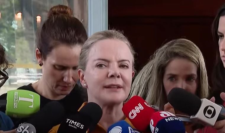 Utilizam disso para fazer jogo baixo, diz Gleisi sobre fala de Lula