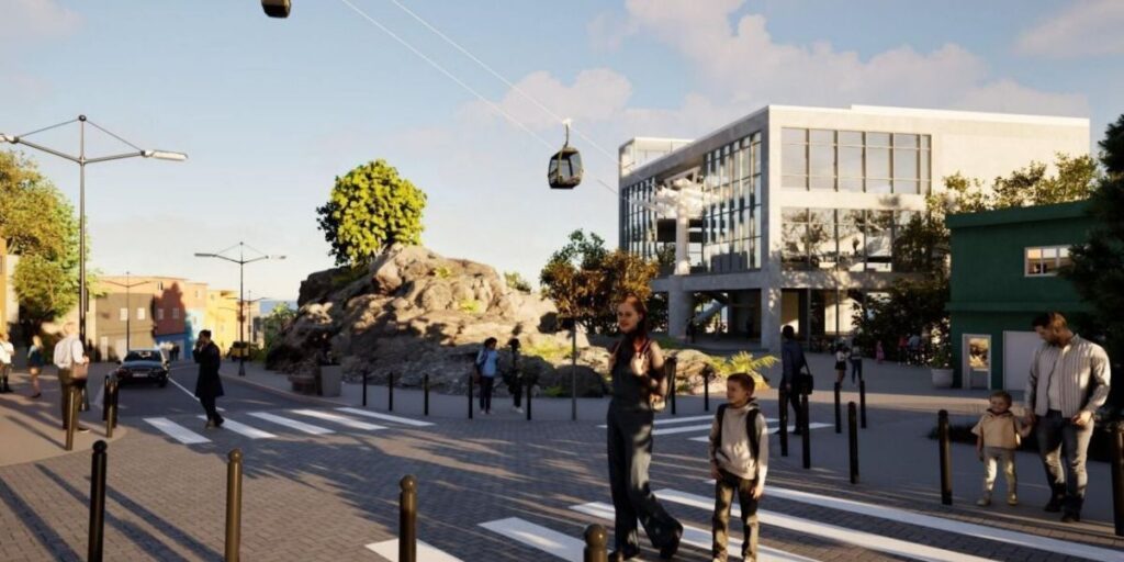 À CNN, autora de projeto prevê turismo em teleférico na Brasilândia