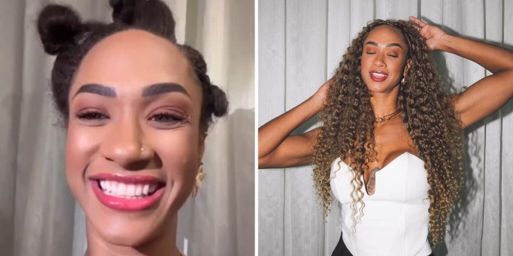 Após BBB 25, Aline muda de visual com ajuda de Camilla; veja como ficou