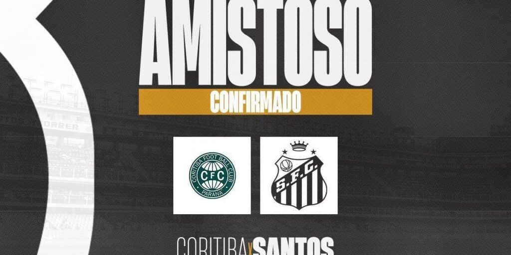 Com ingressos a 300 reais, Santos enfrentará o Coritiba em amistoso