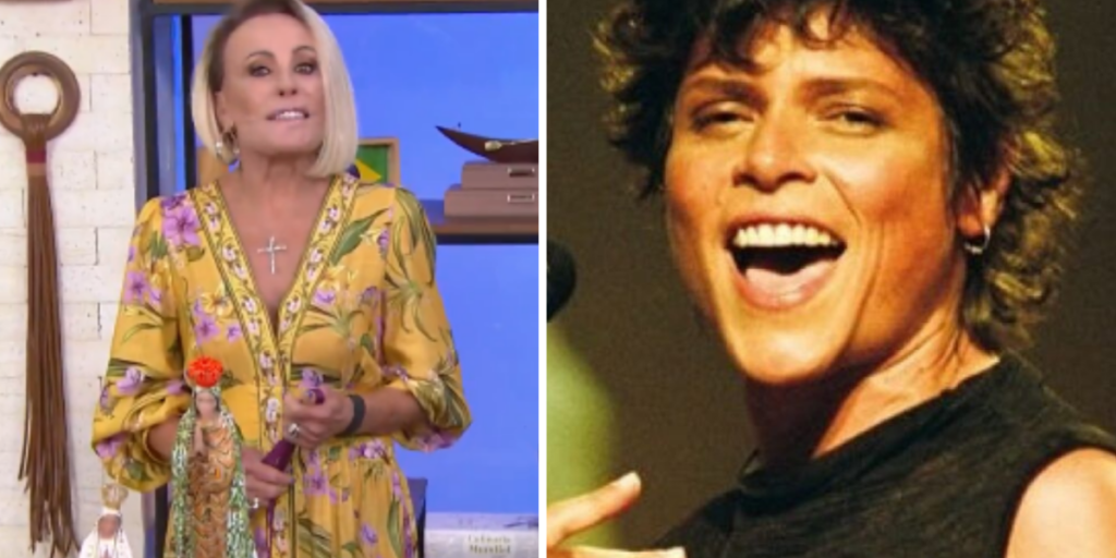 Ana Maria Braga manda beijo para Cássia Eller em programa e web reage