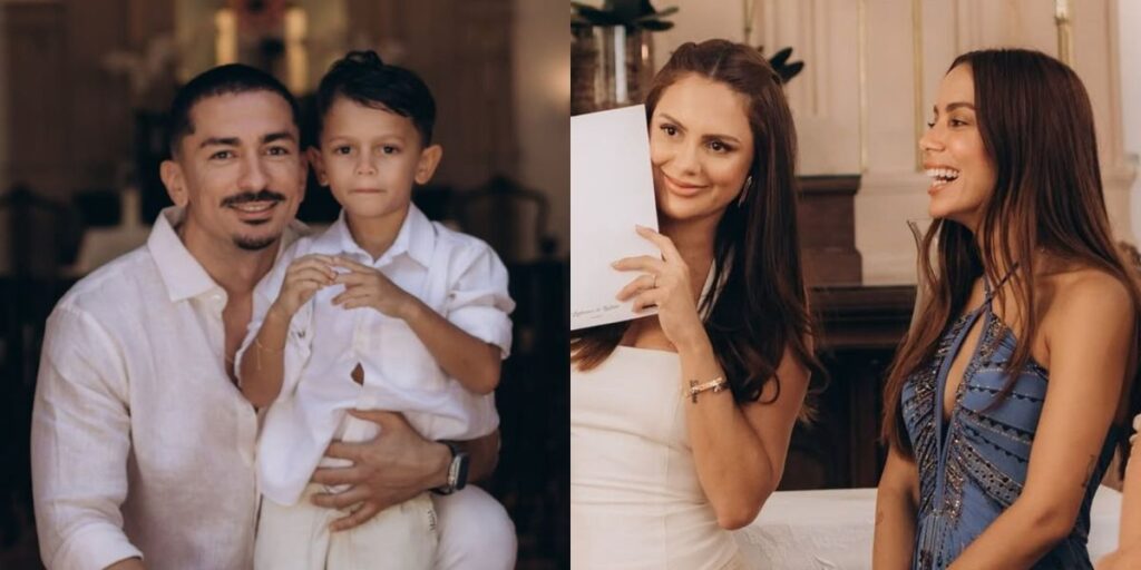 Irmão de Anitta batiza filho no catolicismo: "Religiões podem coexistir"