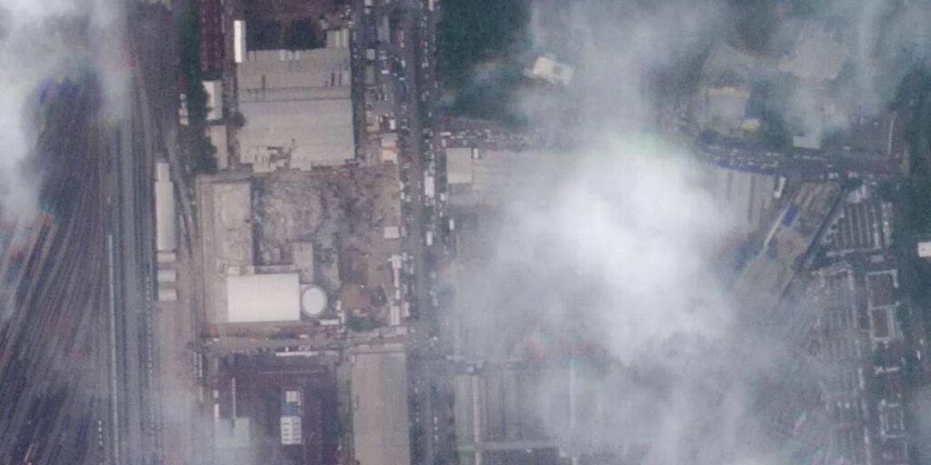 Terremoto na Ásia: Veja antes e depois de arranha-céu que caiu em Bangkok