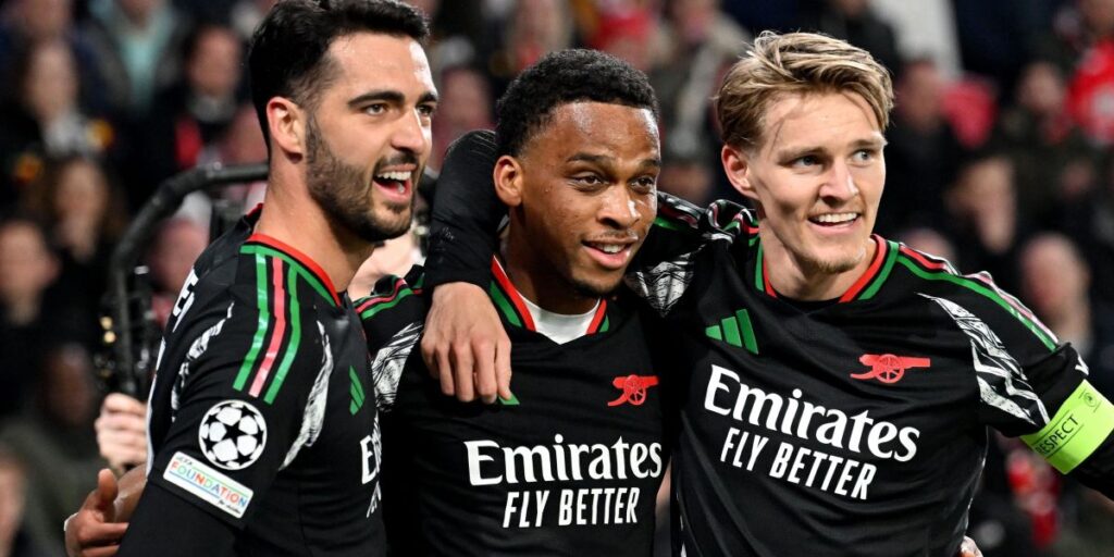 7 a 1: Arsenal atropela PSV e fica muito próximo das quartas da Champions