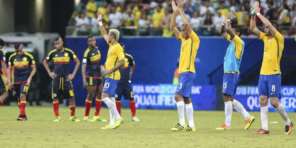 Brasil nunca perdeu em casa para a Colômbia nas Eliminatórias; veja