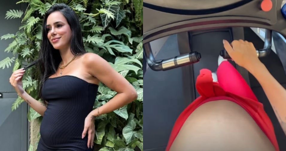 Bruna Biancardi mostra barriga da 2ª gravidez durante treino; confira
